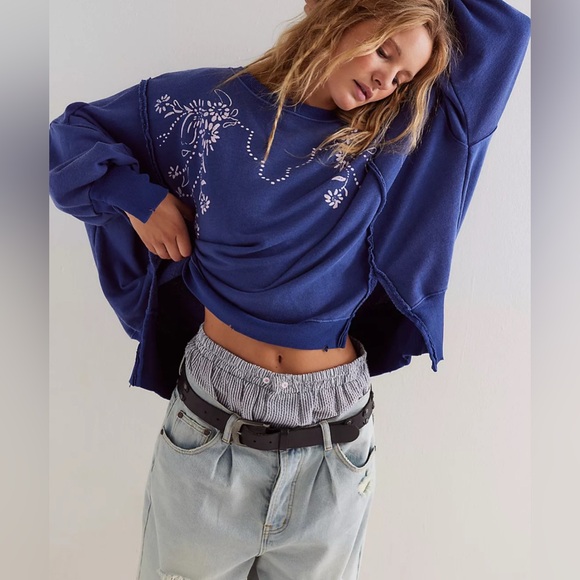 Free people /We The Free Graphic Camden Pullover - Picture 3 of 3